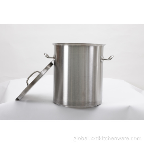 Solid Stainless Steel Stockpot High-quality 304 stainless steel soup pot Supplier